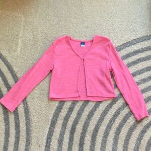 Old Navy Bright Pink Kids Cardigan